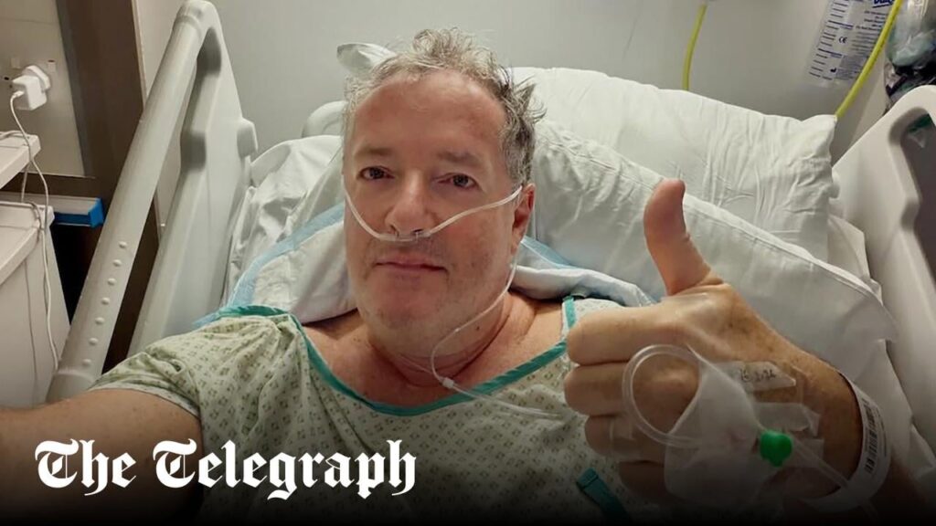 Piers Morgan breaks hip after tripping in London restaurant