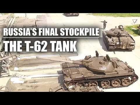 The Last Remaining Russian 'Large' Stock of Tanks - T-62 The Last Hope