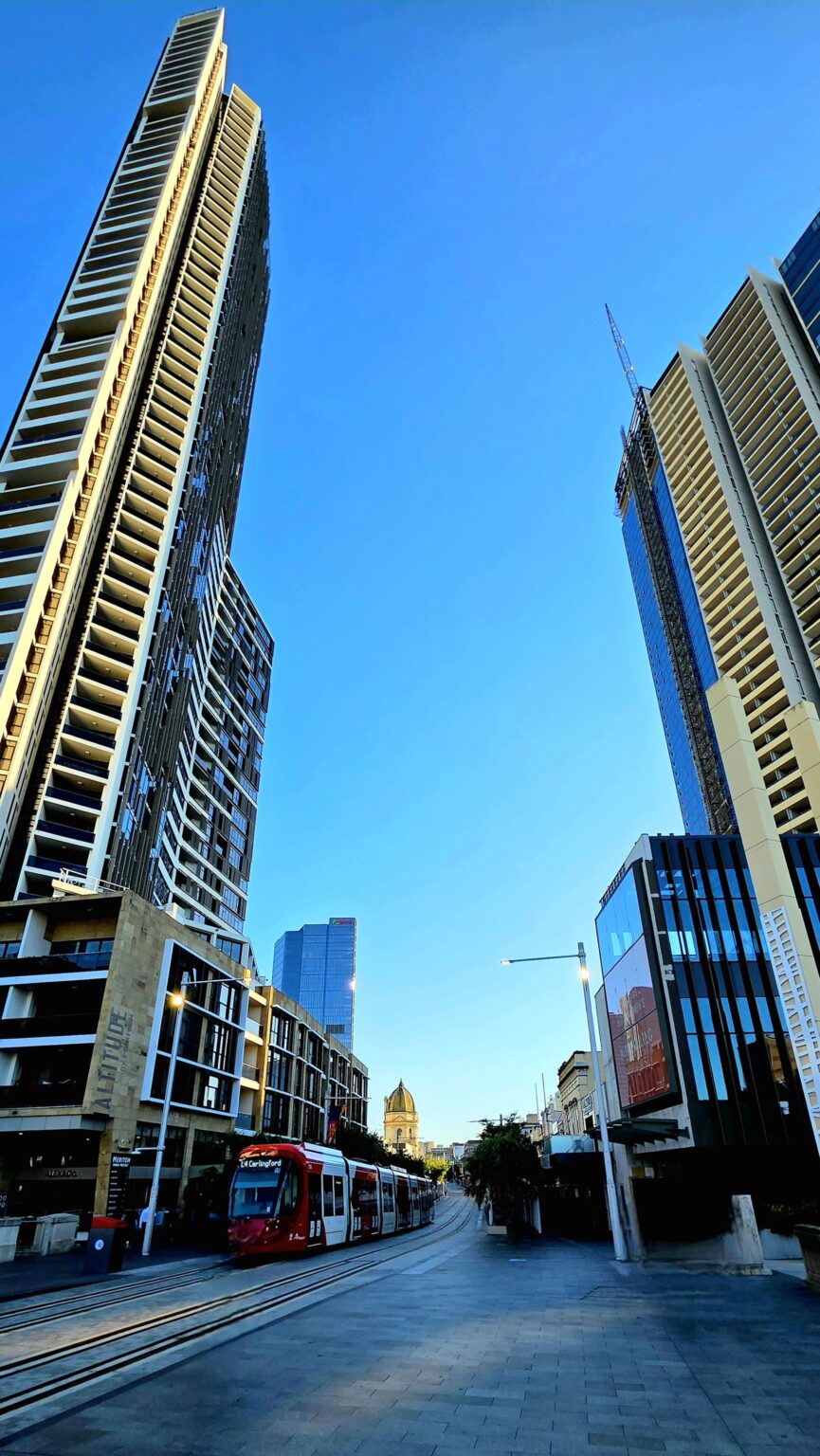 Eat street, Parramatta. Do the trams play loud doof doof music for old times sake? 😜