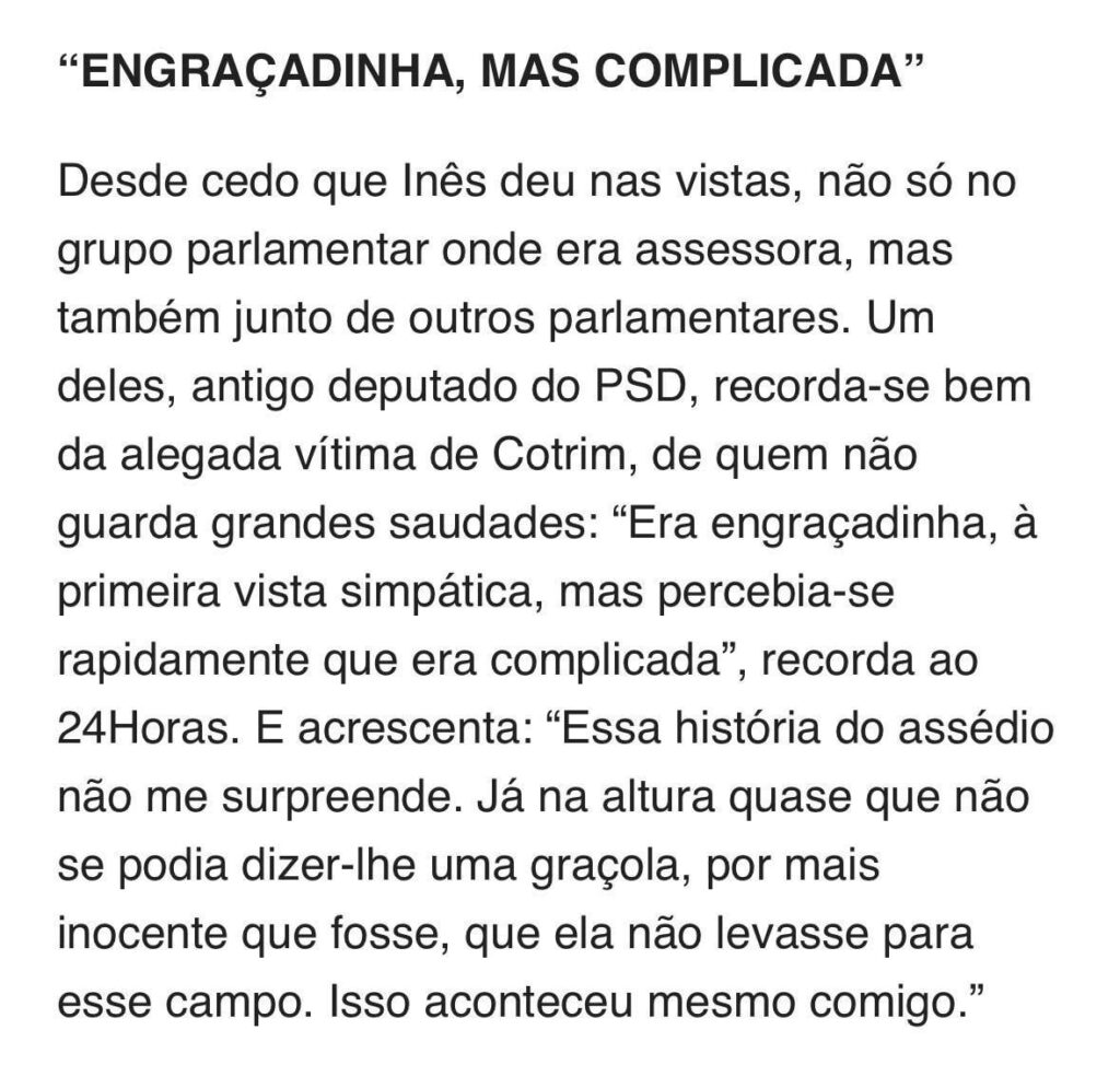 Under anonymity: they disqualify the victim and slip into harassment