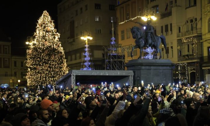 Croatia welcomes 2026 with open-air celebrations across the country
