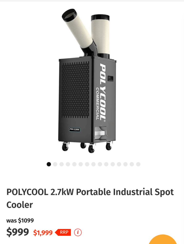 Portable aircons!