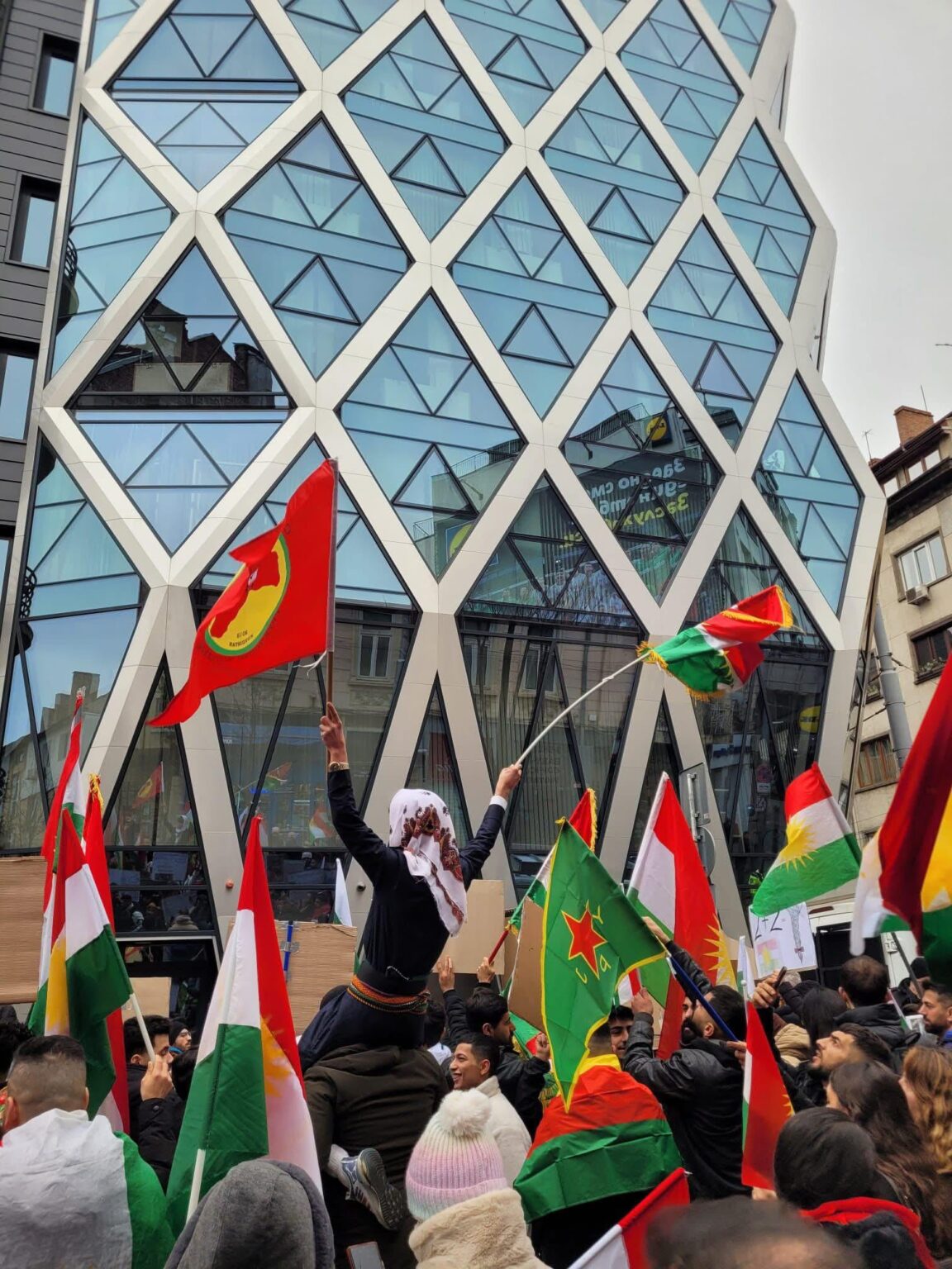 Protest for Kurdistan in Sofia
