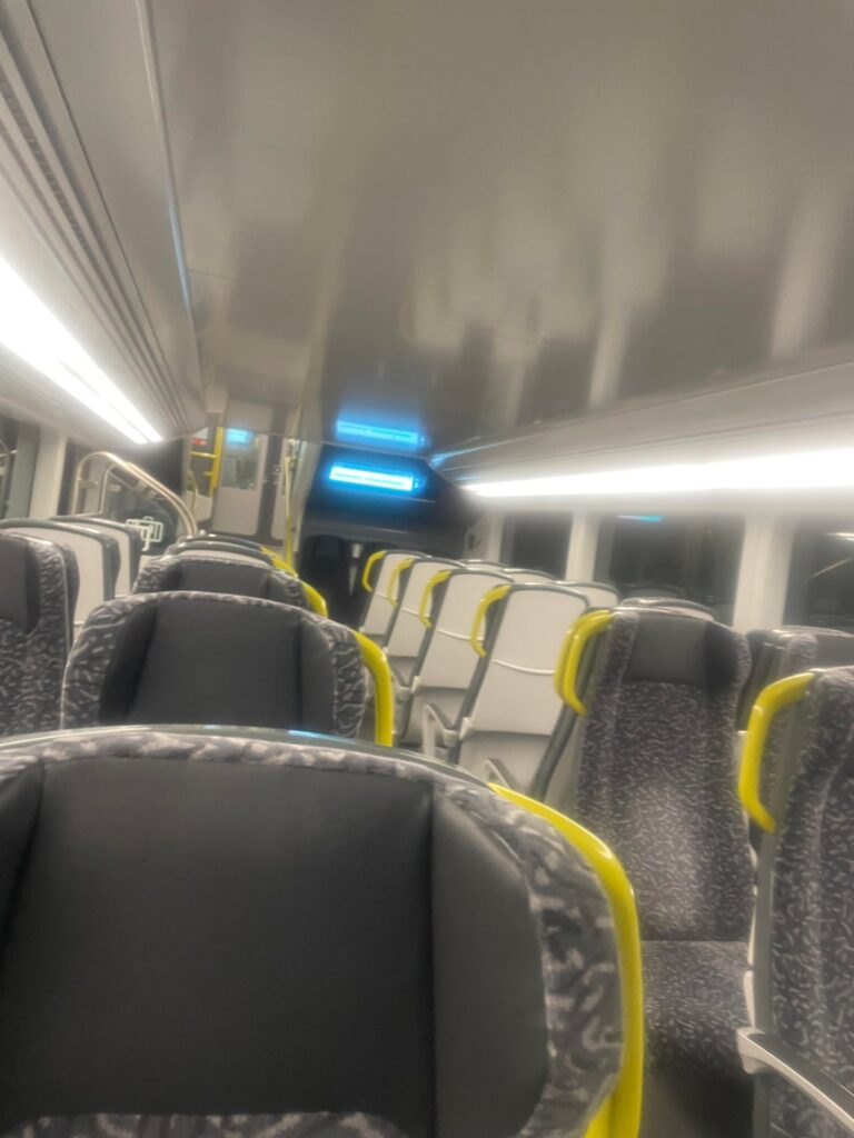 First time being on the new Mariyong trains and they are so comfy honestly better than most aircraft’s could easily see myself falling asleep and forgetting to get off