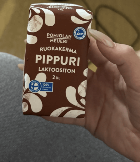 Not all brown cartons in Finnish stores are chocolate milk