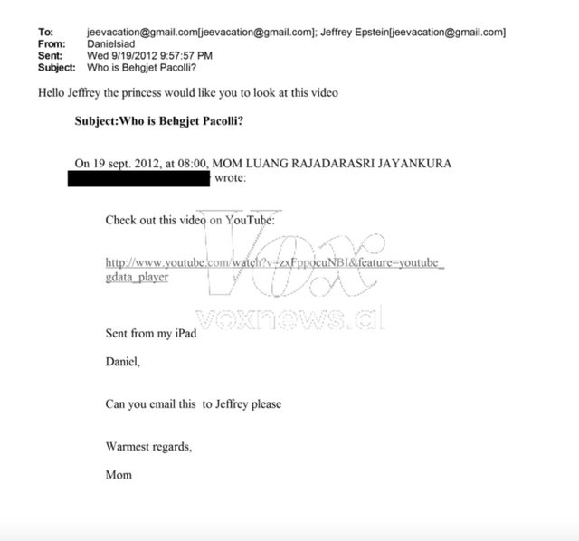 DOCUMENT/ The NAME of the Albanian businessman appears in the