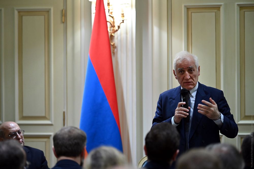 The basis of state policy is human well-being and the country's security. Khachaturyan