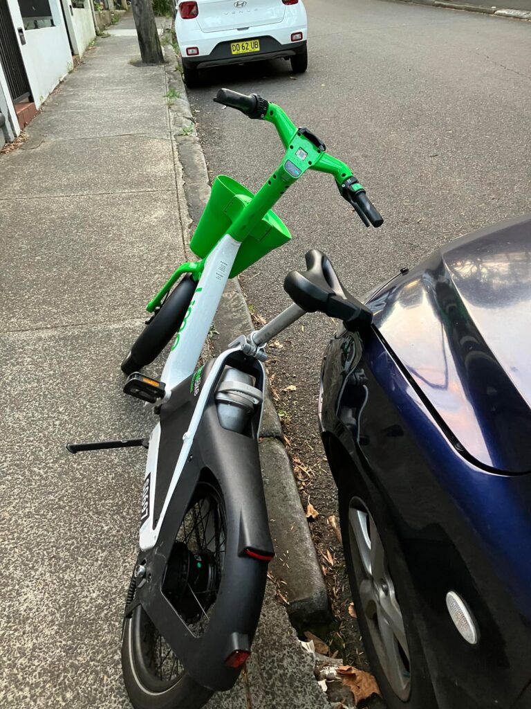Lime bike whinge