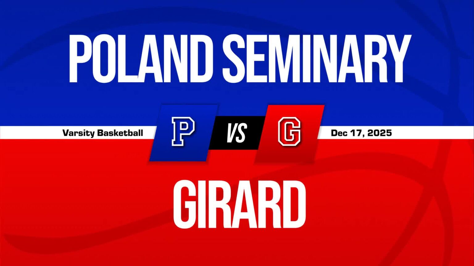 Poland Seminary Bulldogs vs. Struthers Wildcats