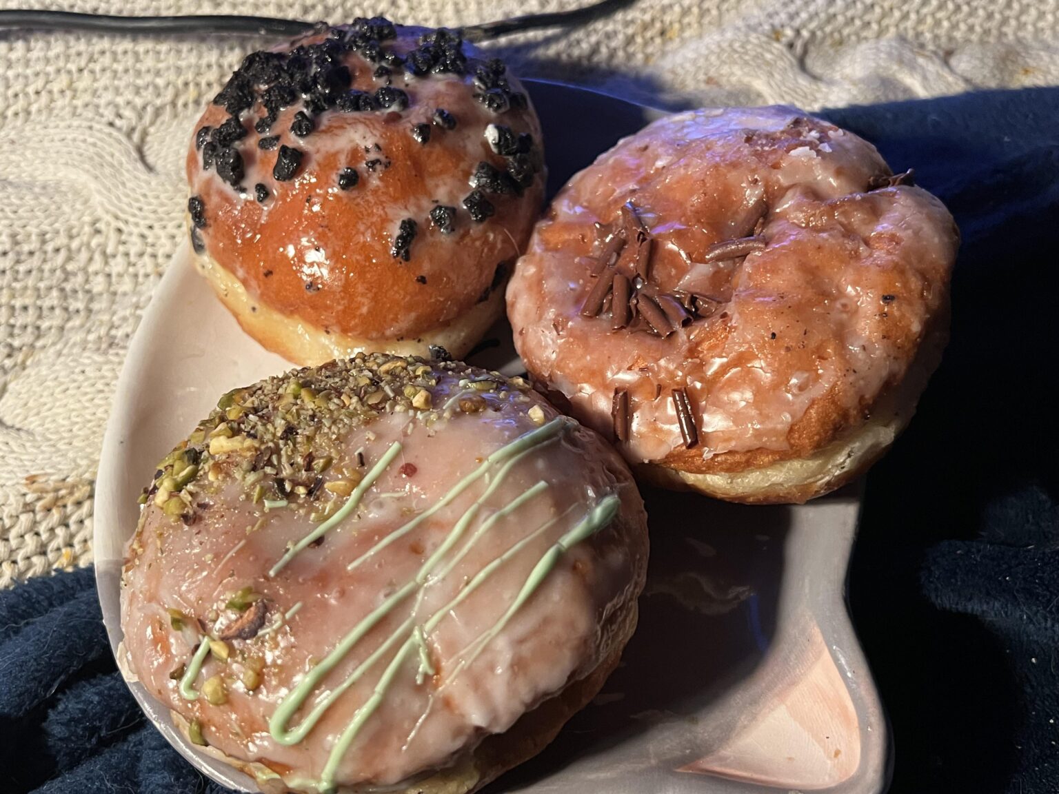 How many donuts did you eat today?