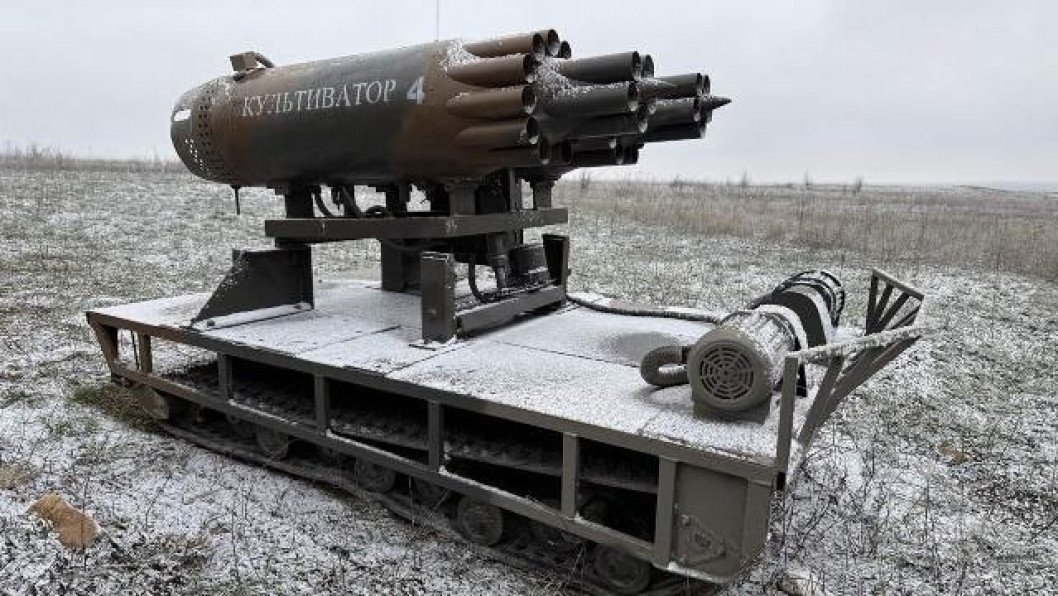 Russia’s Latest Battlefield Innovation Is a Rocket-Firing Robot Built From Old Pods