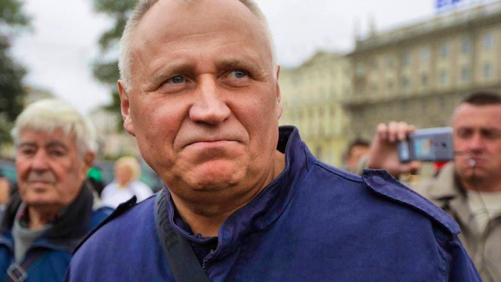 ARCHIVE - Nikolai Statkevich from the Belarusian Social Democratic Party "Narodnaya Hramada". Photo: Uncredited/AP/dpa/Archive image