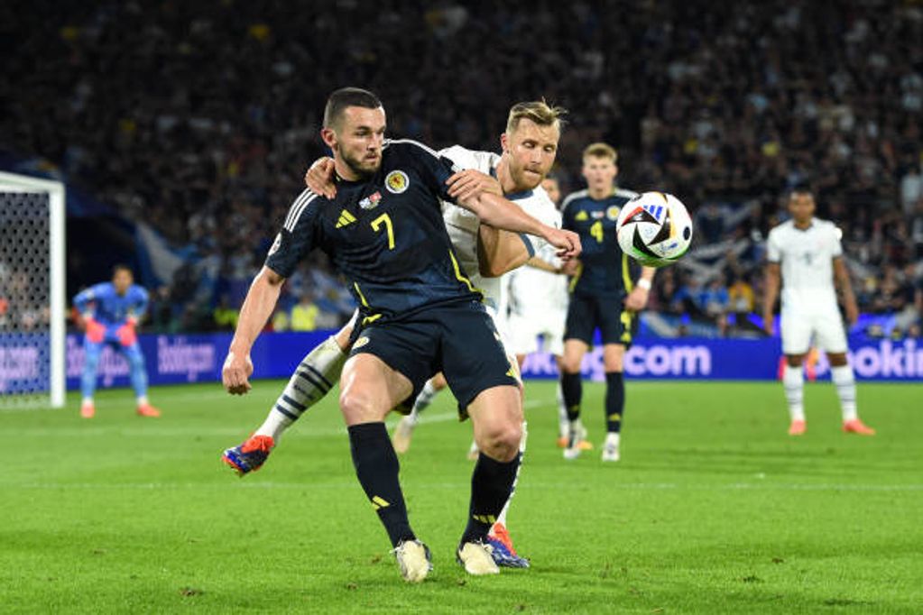 Scotland faced Switzerland at the Euros in 2024