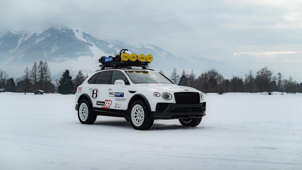 Bentley Unveils Bentayga X Concept for Ice Racing Debut in Austria