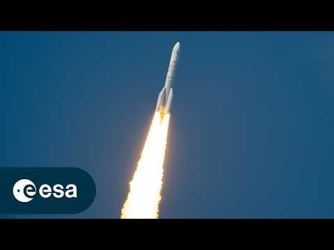 Launch of first Ariane 6 with four boosters