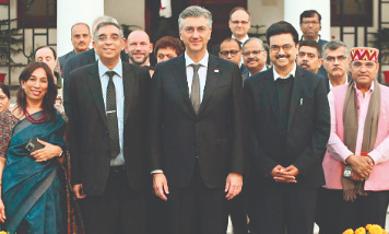 Croatian PM’s visit marked by academic engagement at DU