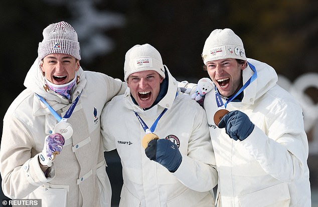 Lægreid previously came under fire for upstaging the gold medal win of compatriot Johan-Olav Botn