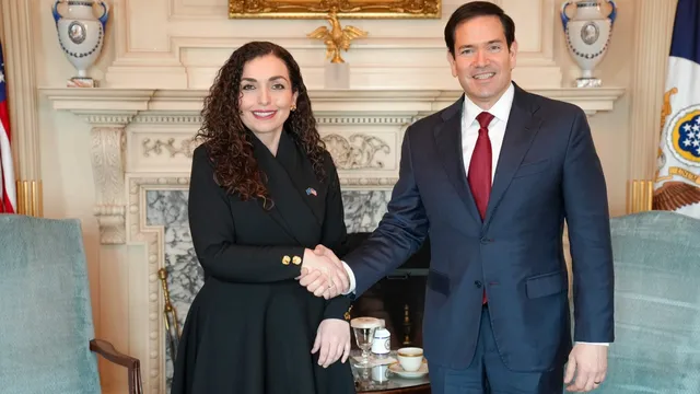 Kosovo President Vjosa Osmani Discusses Strategic Partnership with US Secretary Marco Rubio