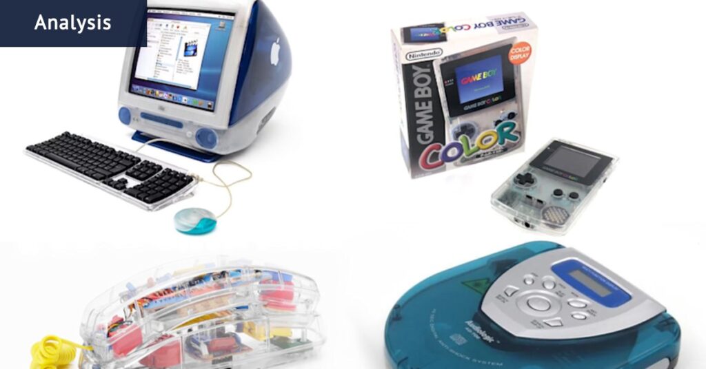 See-through tech makes comeback from the ’90s