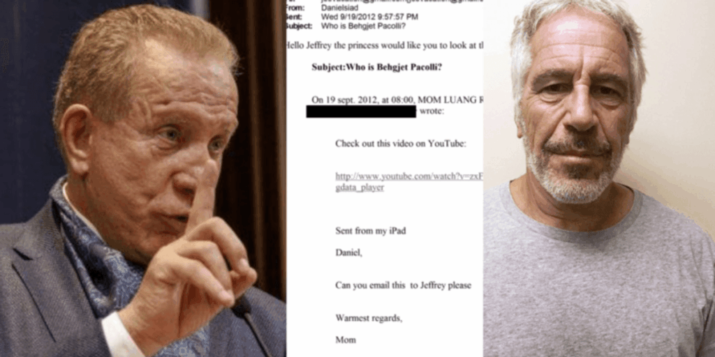 Epstein dossier mentions names linked to Kosovo, Behgjet Pacolli also appears in 2012 emails