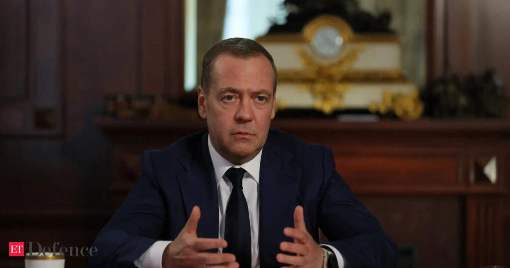 Russia will not accept NATO-member forces in Ukraine, Dmitry Medvedev says