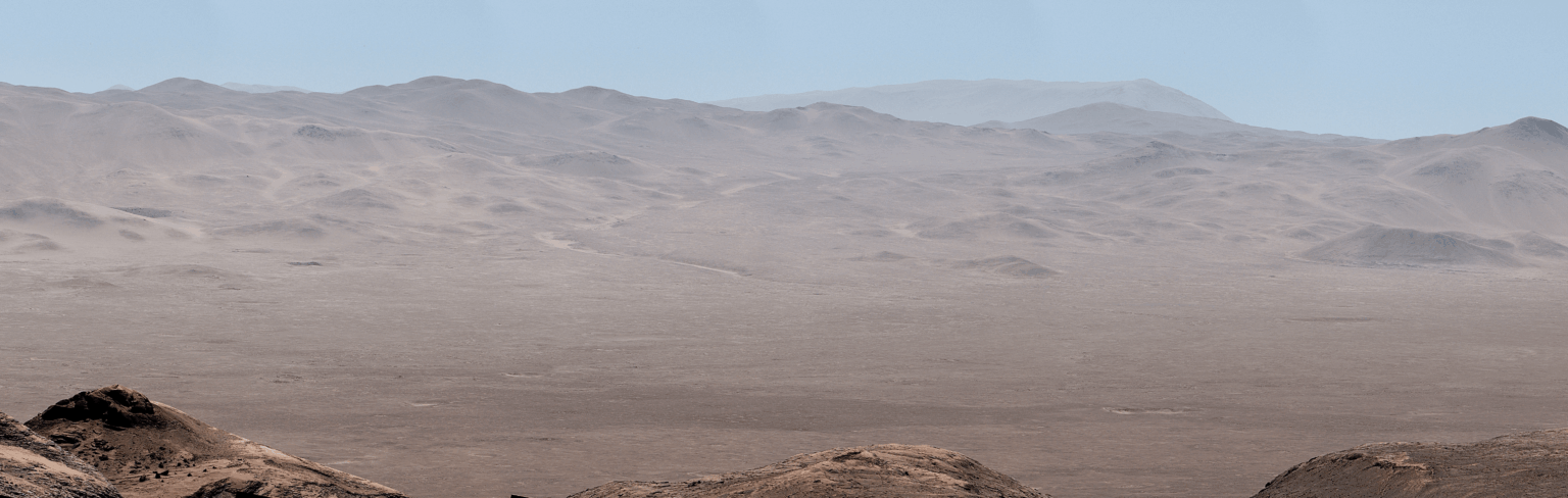 Ancient riverbed on Mars