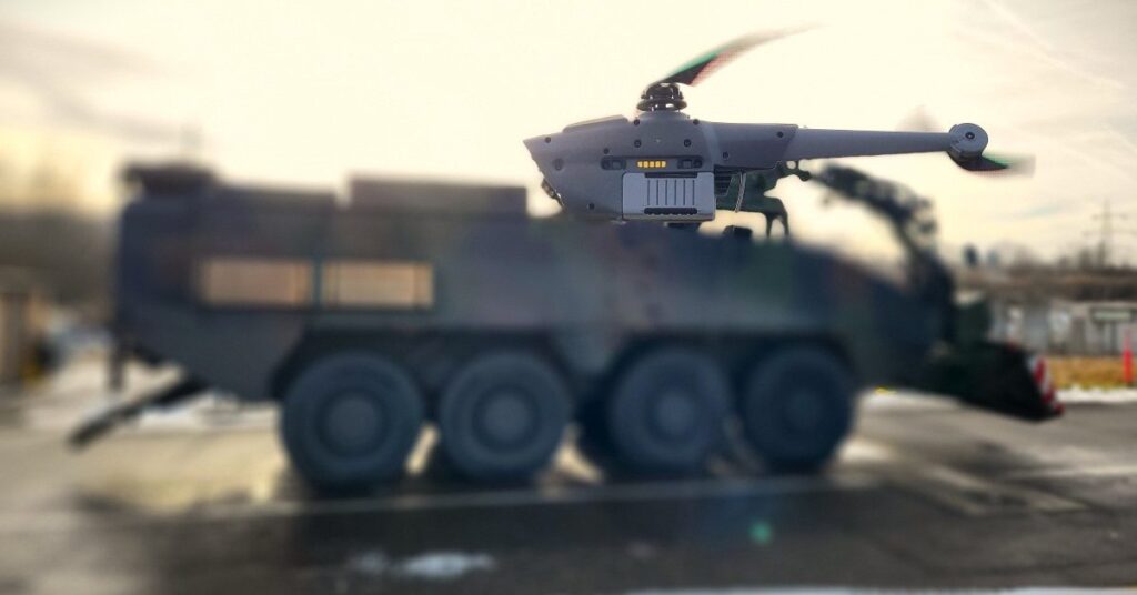 Switzerland is putting tiny spy drones inside armored vehicles