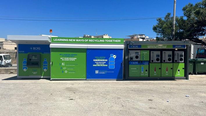 BCRS Malta upgrades Jumbo RVMs to accept PET and aluminium containers in bulk