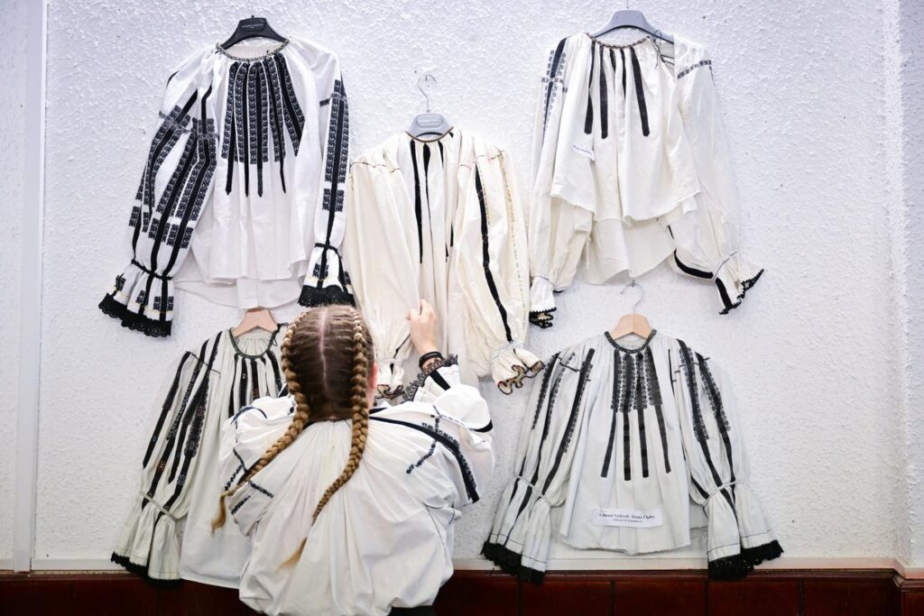 The traditional blouse immortalized by Matisse becomes a political symbol in Romania