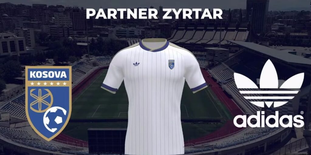New jersey presented, Kosovo will be worn by the famous brand Adidas