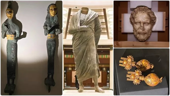 Türkiye repatriates over 9,000 smuggled antiquities in 8 yrs: minister