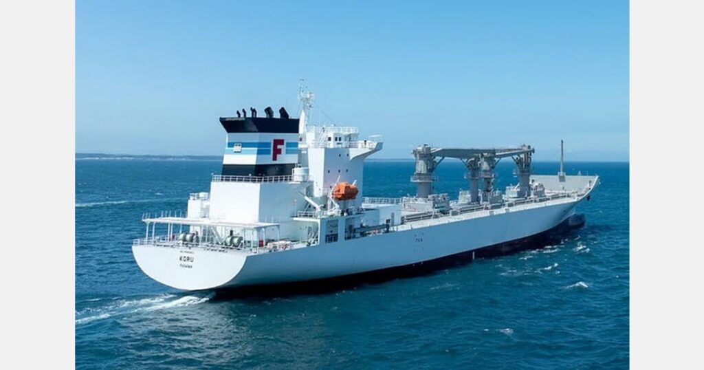 Japan-built refrigerated vessel for New Zealand kiwifruit exports