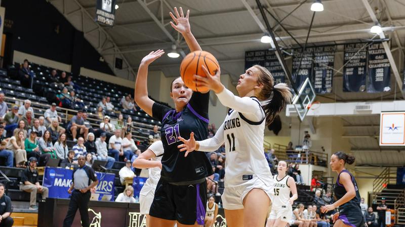 No. 11 Lady Bisons Pour in Season-High 94 in Win Over Ouachita Baptist