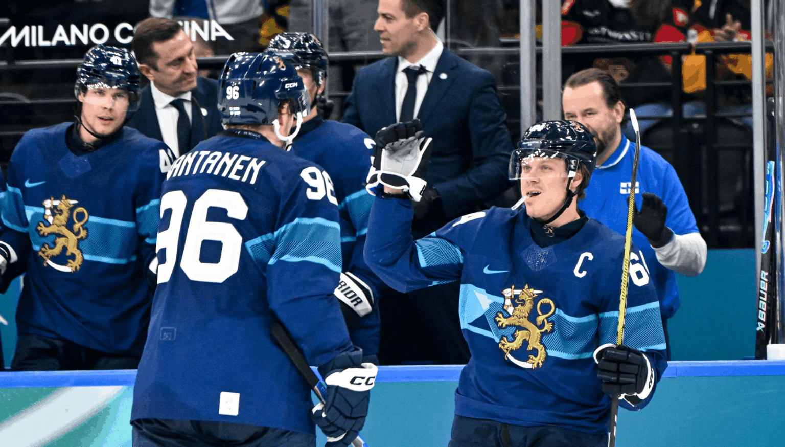 Finland vs Italy Prediction, Picks & Odds for Saturday’s Men’s Olympic Hockey Game Mikko Rantanen of Team Finland