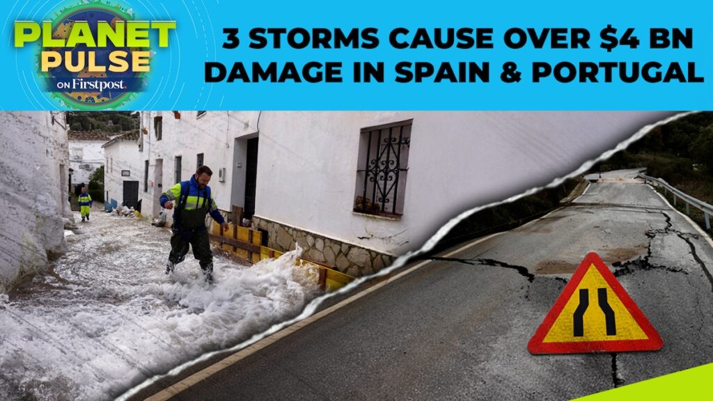 Spain & Portugal: Storms Marta, Kristin & Leonardo Cause Over $4 Billion Damage