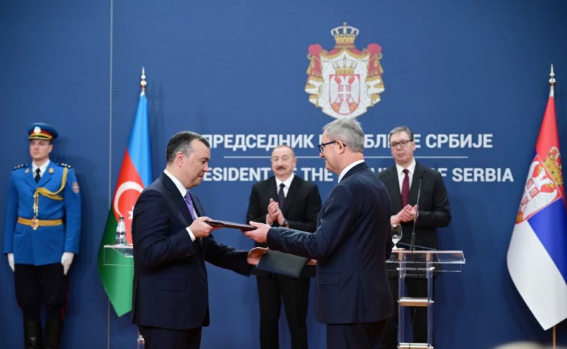 News about -  Azerbaijan-Serbia documents exchanged  -PHOTO