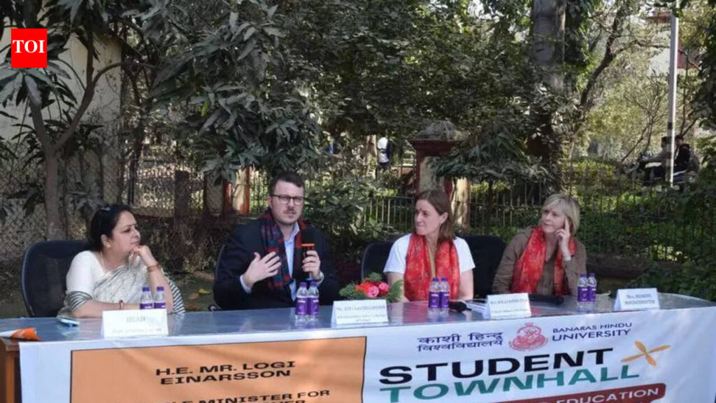 BHU, Iceland delegation discuss AI collaboration amid AI Impact Summit | Varanasi News