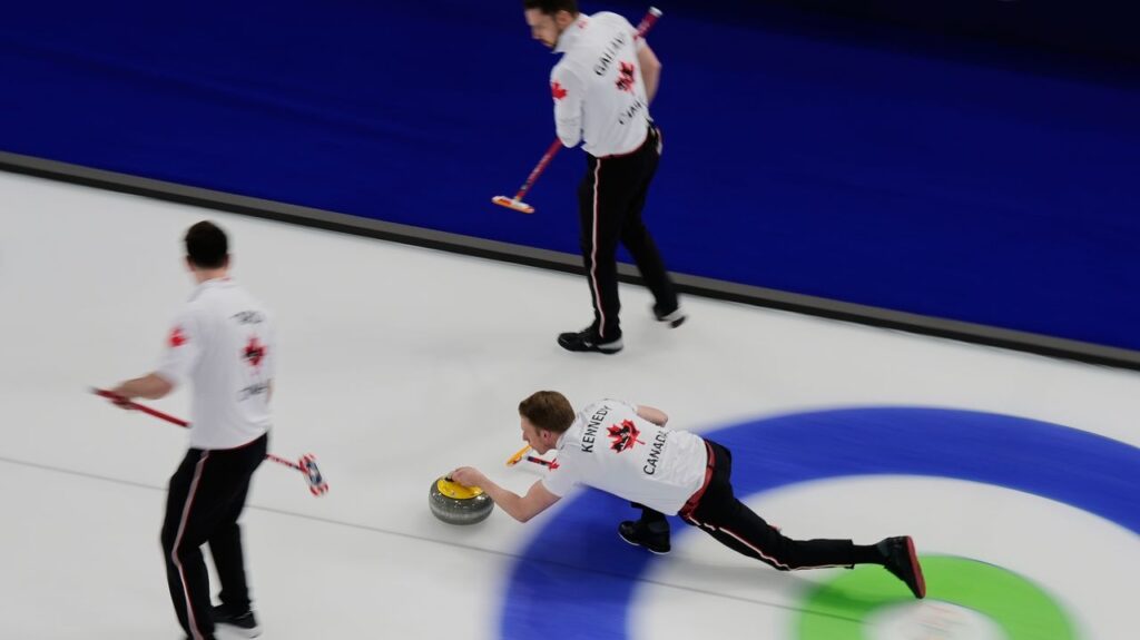 Canada, Norway, Switzerland and Britain qualify for men's curling semifinals at Olympics