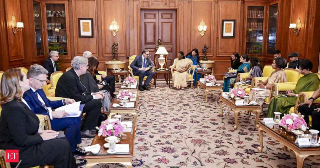 Prez Murmu holds talks with presidents of Slovakia, Serbia, Estonia; AI, digital ties in focus