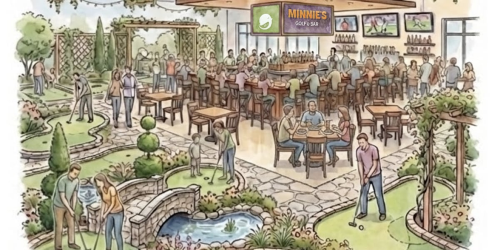 New mini-golf, bar entertainment destination coming to Birmingham’s Parkside District