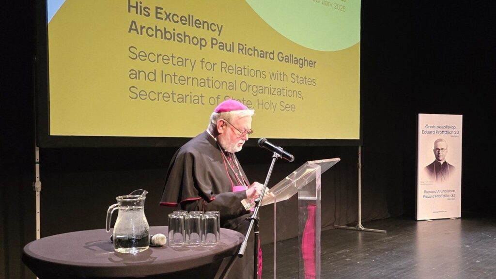 Archbishop Gallagher: God can rebuild nations from the ashes of hatred Archbishop Gallagher: God can rebuild nations from the ashes of hatred