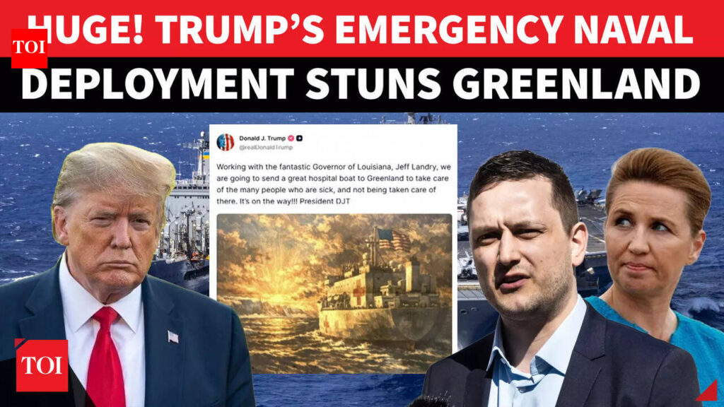 Trump’s First Naval Deployment To Greenland After Invasion Threat; Denmark In Action