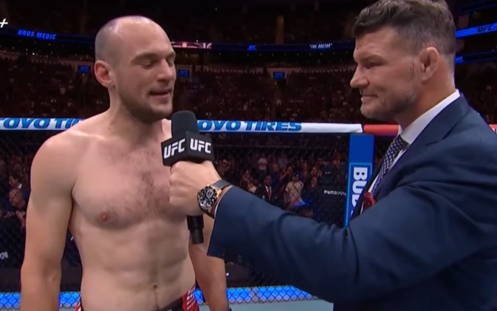 “THE BEST SPEECH IN UFC HISTORY”: Uroš Medić knocked out his opponent and then delivered a speech that the whole world admires! “THE BEST SPEECH IN UFC HISTORY”: Uroš Medić knocked out his opponent and then delivered a speech that the whole world admires!