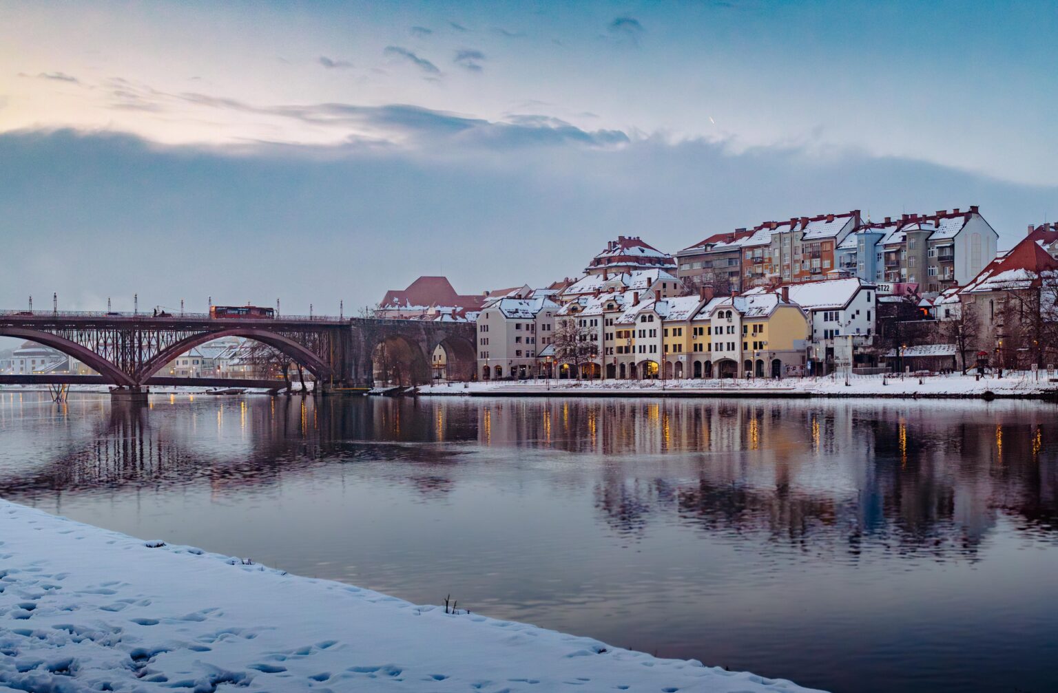 One from Maribor - Snowy Lent