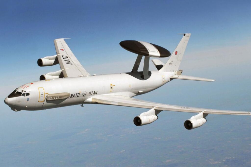 NATO redirects Türkiye-based radar flights from Russia to Iran amid US strike fears NATO E-3A AWACS aircraft during a surveillance mission, accessed on Feb. 24, 2026. (Photo via NATO)