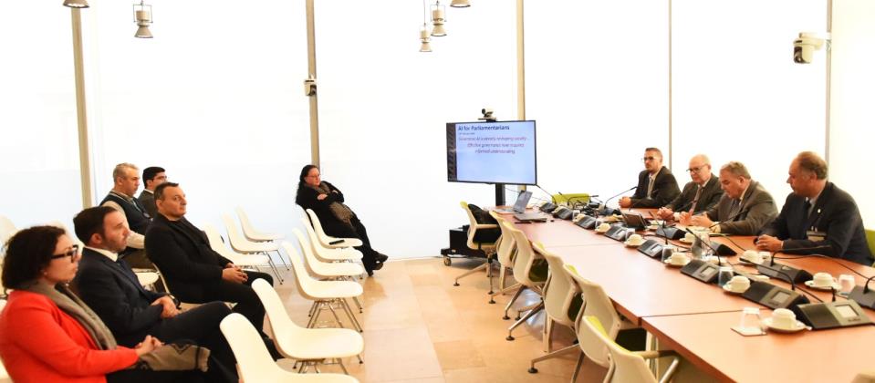 Information and awareness session on Artificial Intelligence in parliamentary work