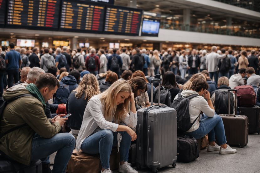 Hundreds of Travellers Stranded In Europe As Sweden, UK, Austria And Others Delay 936 And Cancelled 82 Flights, Impacting Wizz Air, Ryanair, Finnair And More In Amsterdam, Stockholm And More