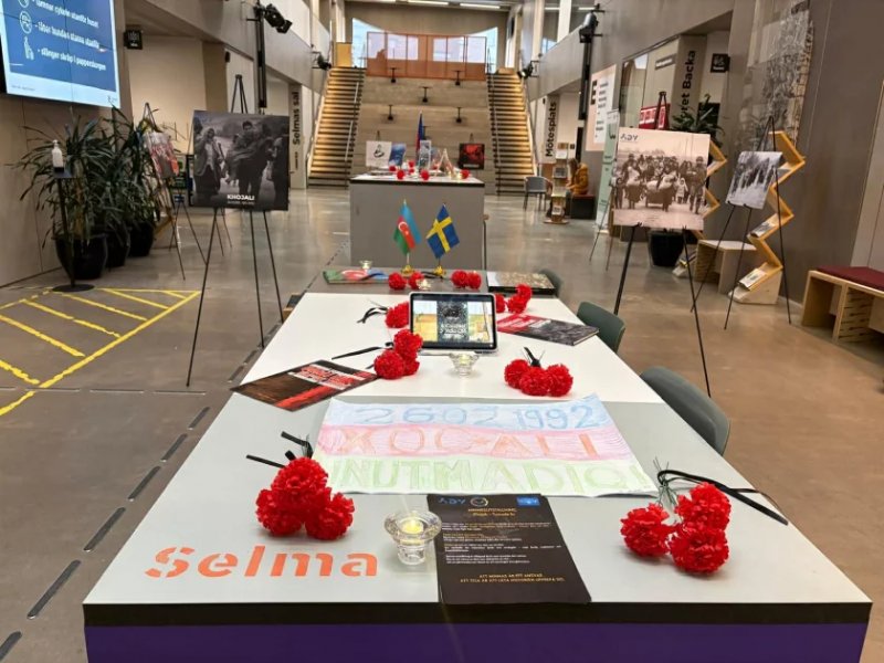 Sweden hosts exhibition on Khojaly Genocide