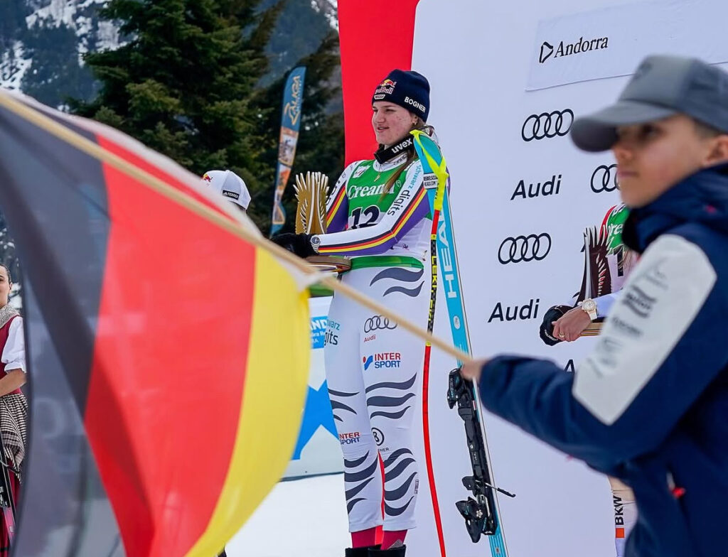 Emma Aicher in a League of Her Own: German Star Wins Super-G in Soldeu, Andorra, by Nearly a Second