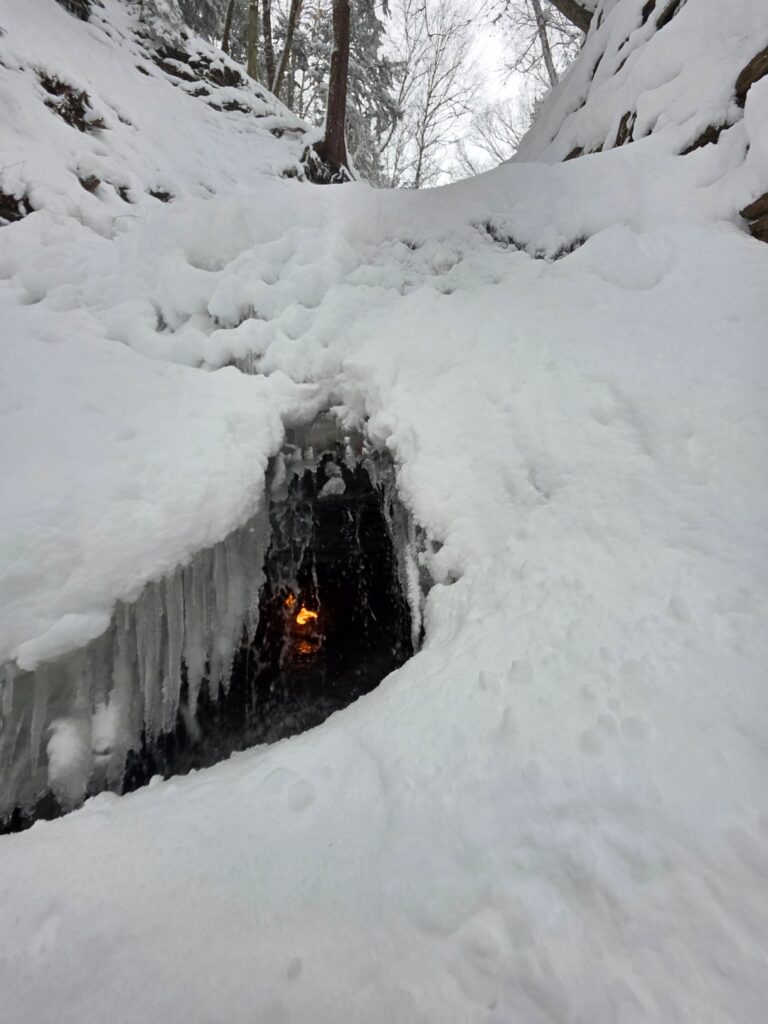 The Eternal Flame In The Winter